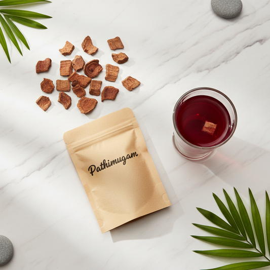 pathimugam-caesalpinia-sappan-sappanwood-50g-traditional-kerala-herbal-beverage-powder-blueberry-botanicals-india
