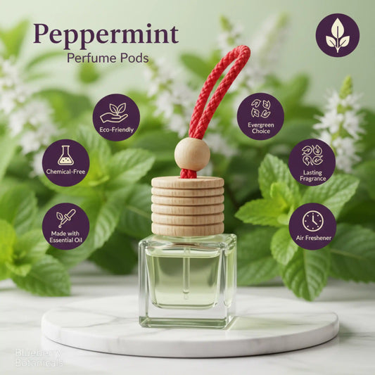 Peppermint Car Air Freshener 10ml 45-Day Cool Fresh