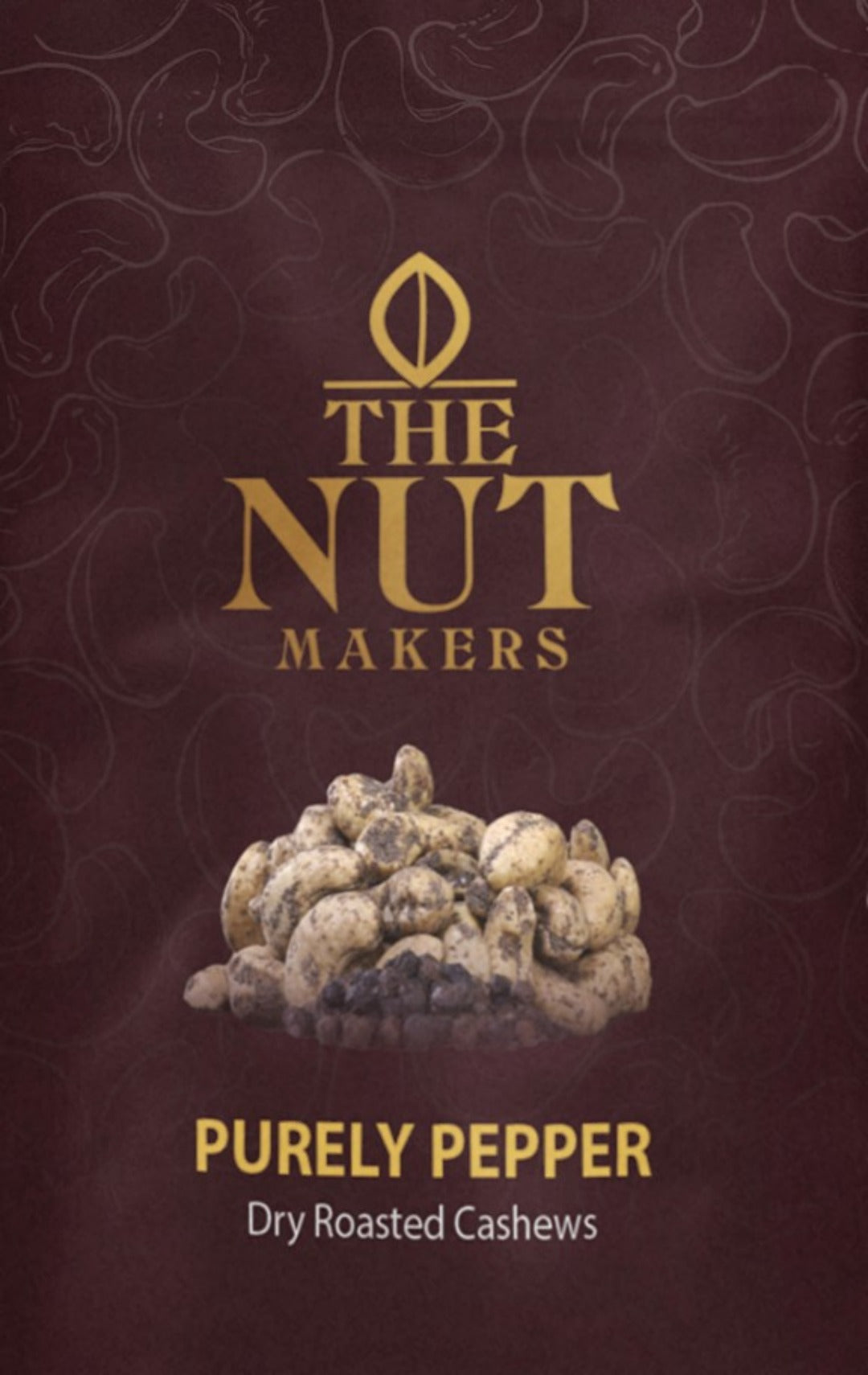 Purely Pepper Cashews 80g Kerala Premium Spicy - Blueberry Botanicals