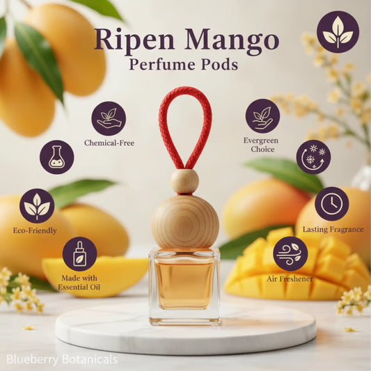Ripe Mango Car Air Freshener 10ml 45-Day Tropical Sweet