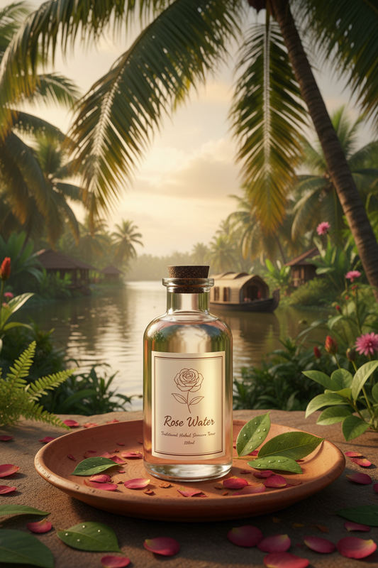 Rose Water 100ml — Traditional Herbal Skincare Toner