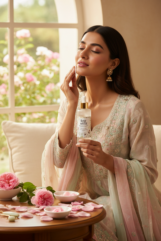 Rose Water 100ml — Traditional Herbal Skincare Toner