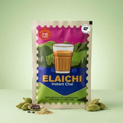 Sugar Free Elaichi Chai | Instant Cardamom Tea